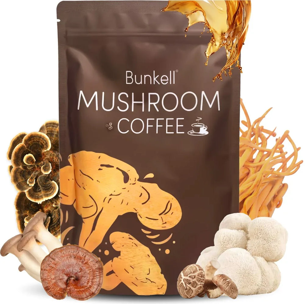 6-in-1 Organic Mushroom Powder – Brain, Gut & Energy Support | 180g