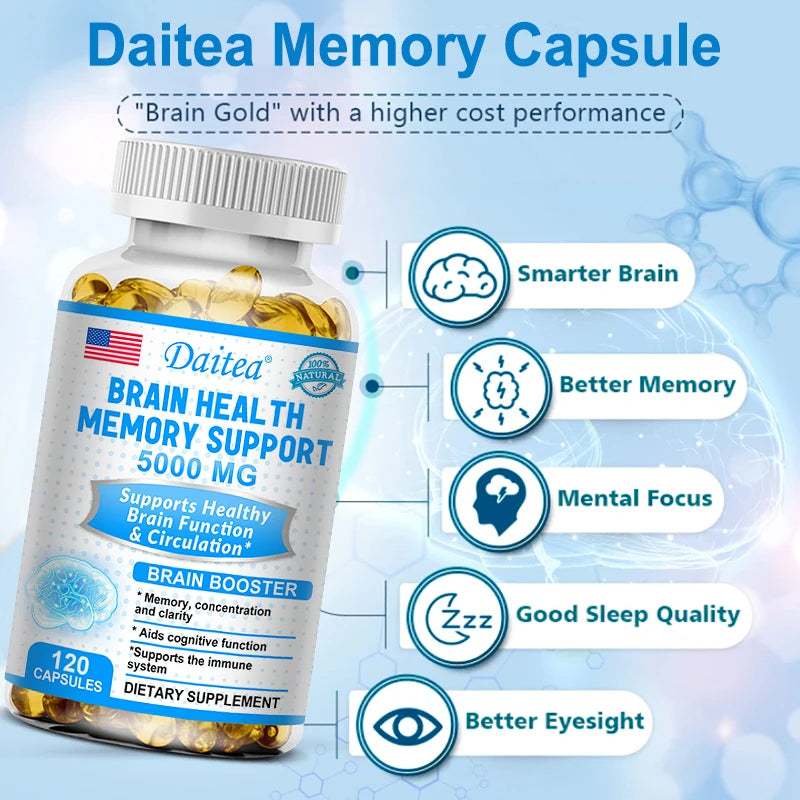 Vitamin B6 Supplement – Brain, Memory & Circulation Support – 120 Capsules