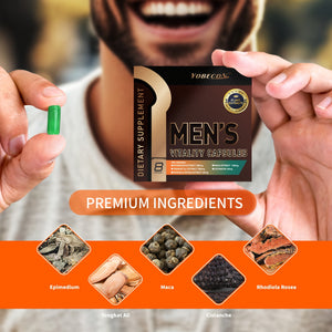 Vigor Max Capsules | 5-in-1 Plant Extract Formula