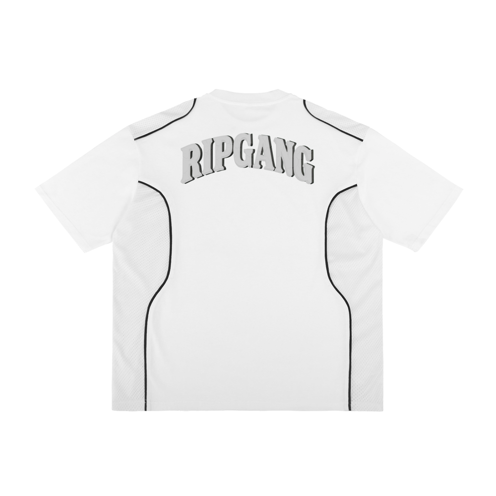 RIPGANG x 2020WFG: Contrast Piped Panel Tee | 240gsm Retro Sport Fit