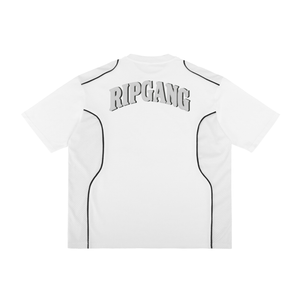 RIPGANG x 2020WFG: Contrast Piped Panel Tee | 240gsm Retro Sport Fit