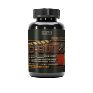 D-BULK: Anabolic Nutrient Partitioning Complex | 60 Servings – Magnesium, Horny Goat Weed & Natural Actives for Muscle Performance