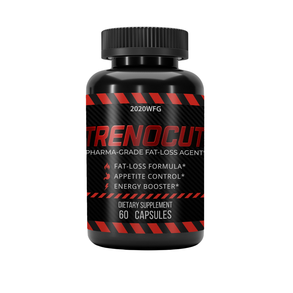 TRENOCUT: AM Fat Metabolism Activator | 60 Capsules – Clinically Studied Ingredients for Targeted Fat Loss