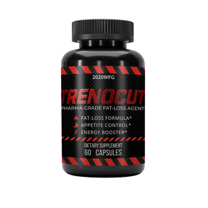 TRENOCUT: AM Fat Metabolism Activator | 60 Capsules – Clinically Studied Ingredients for Targeted Fat Loss
