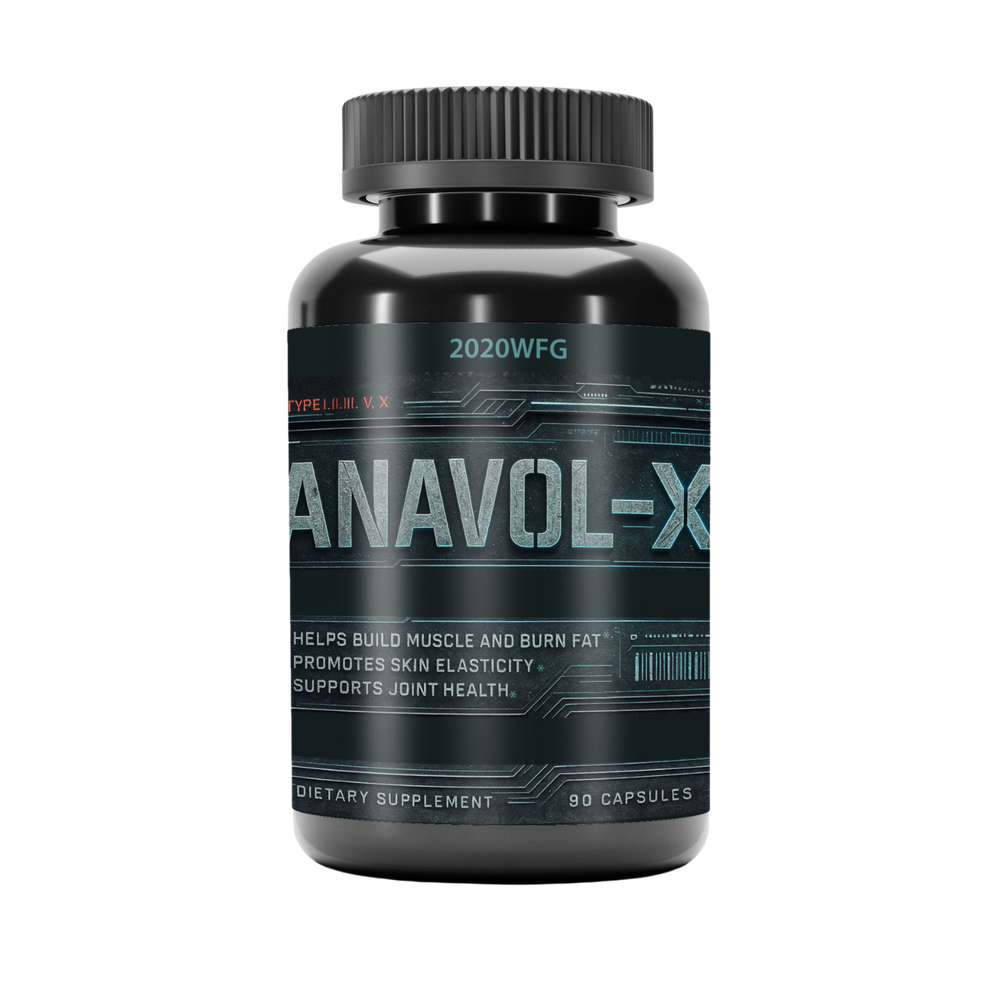 ANAVOL-X | Multi-Collagen Muscle, Fat & Joint Hybrid – 90 Capsules