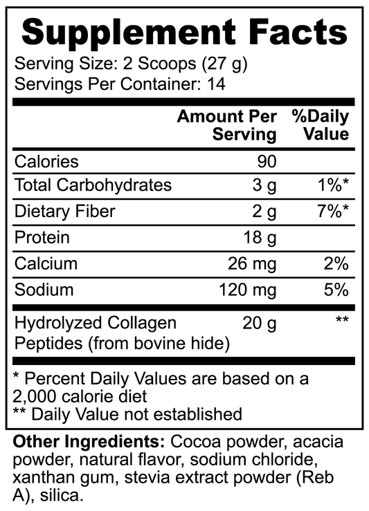 CollagenMed Peptides Powder (Chocolate) - 2020WFG