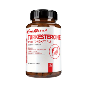 Turkesterone Muscle Support Supplement | Tongkat Ali & Black Pepper Formula – 120 Capsules