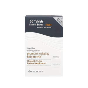 Hair Supplement Tablets with Biotin, Collagen & Zinc – For Fuller Hair & Beard Growth – 100% Dietary Support