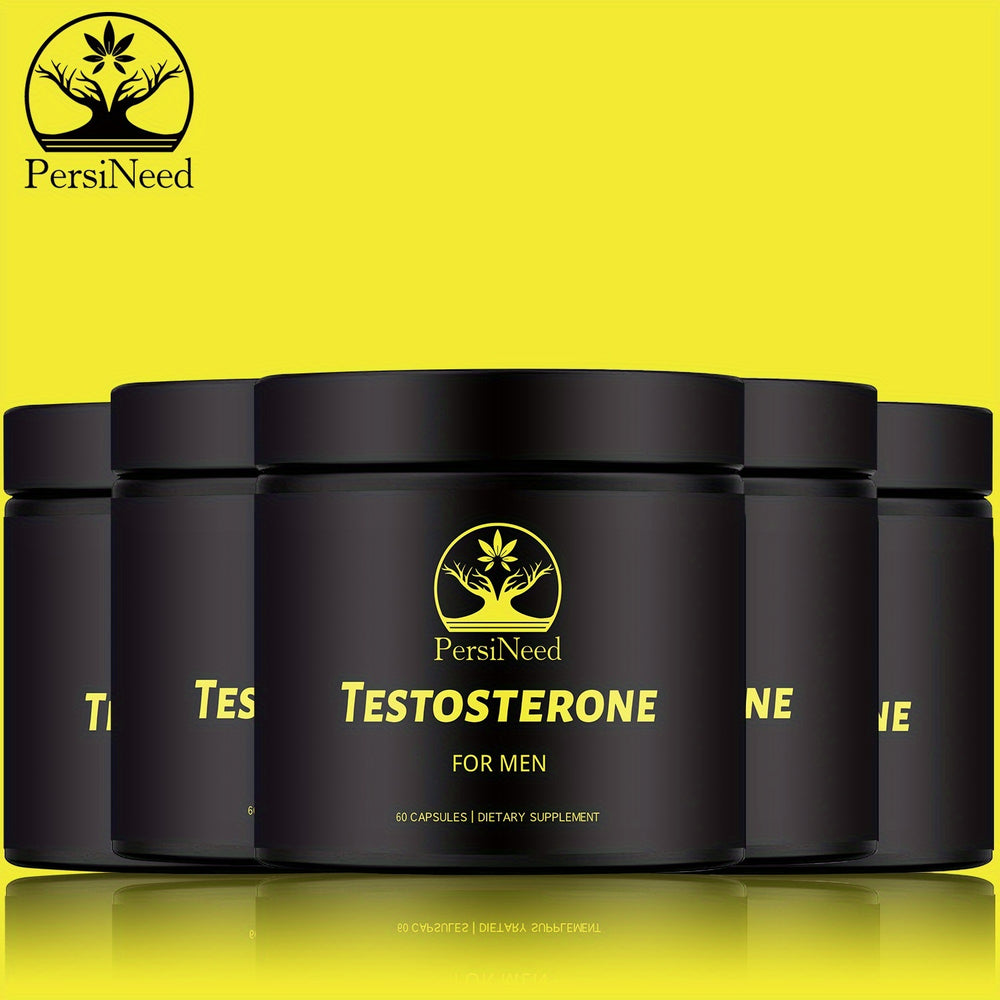 Testosterone Capsules – Tribulus & Rhodiola Complex | 30-Day Bioactive Vitality Fuel for Men