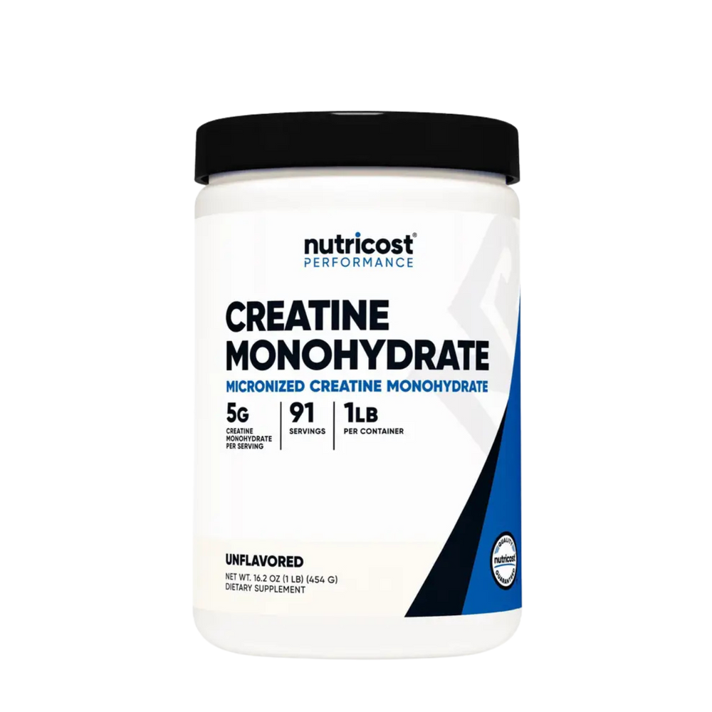 Nutricost Creatine Monohydrate Powder UF (1 lb, 91 Servings) | Amino Acid supplement for Men and Women