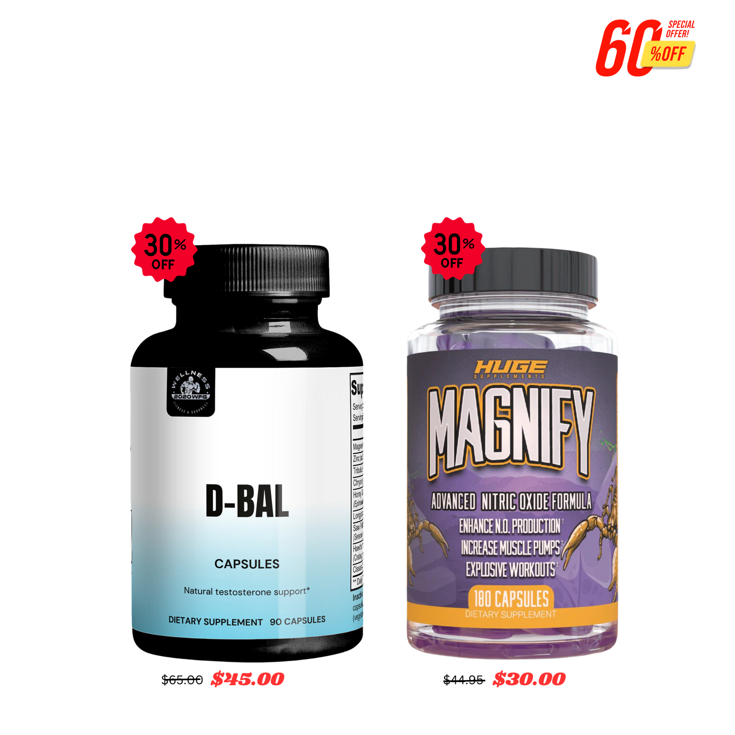 D-BAL + MAGNIFY Performance Boost Stack