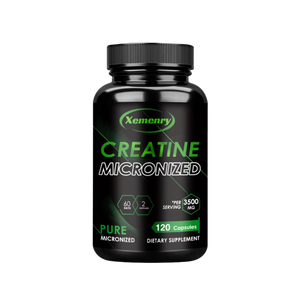 Creatine Monohydrate Capsules – Strength, Power, & Muscle Volume | 120ct