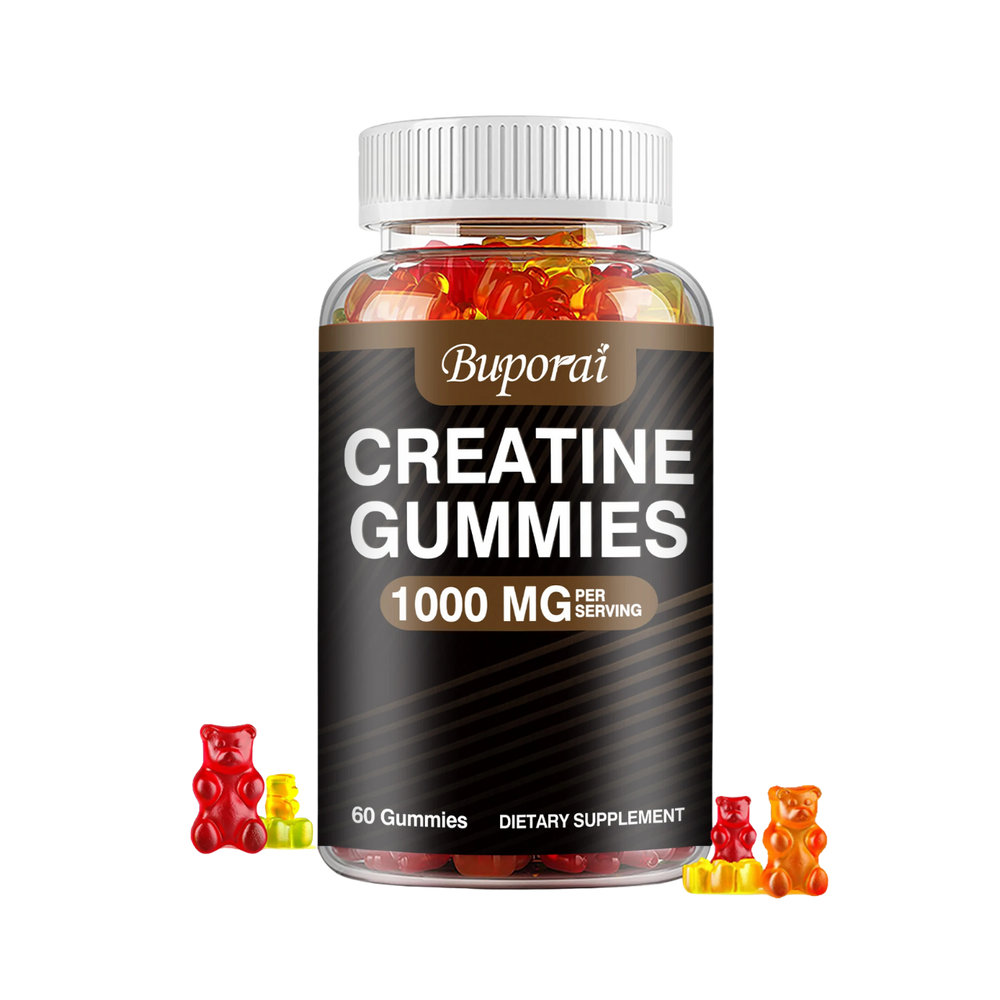 Creatine Monohydrate Gummies – Strength, Focus & Muscle Gains | 60ct