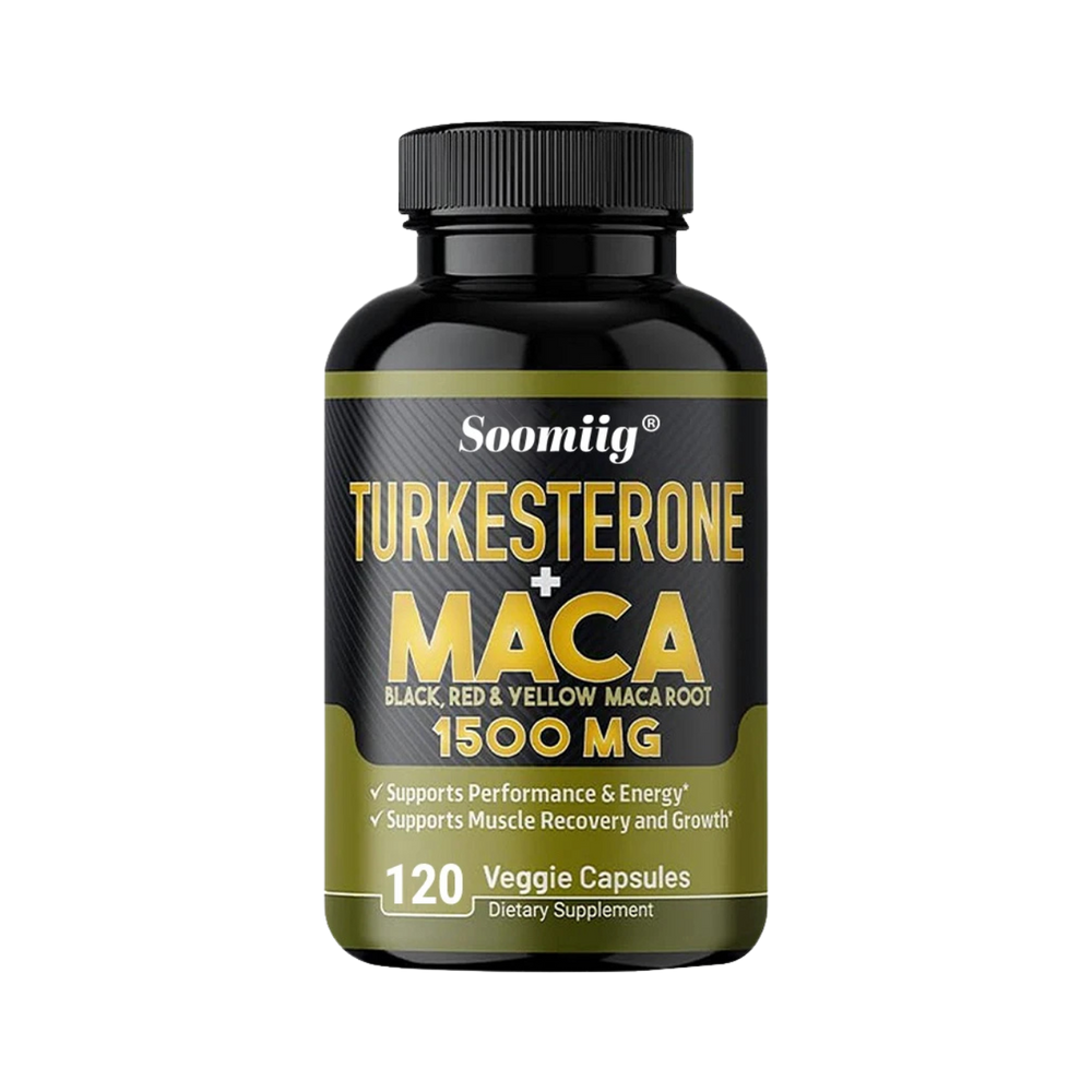 Turkesterone + Maca Endurance Supplement for Men - Supports Athletic Performance
