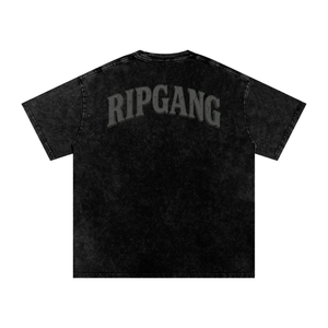 RIPGANG x 2020WFG: Snow Wash Heavyweight Pump Cover | Oversized Streetwear Tee