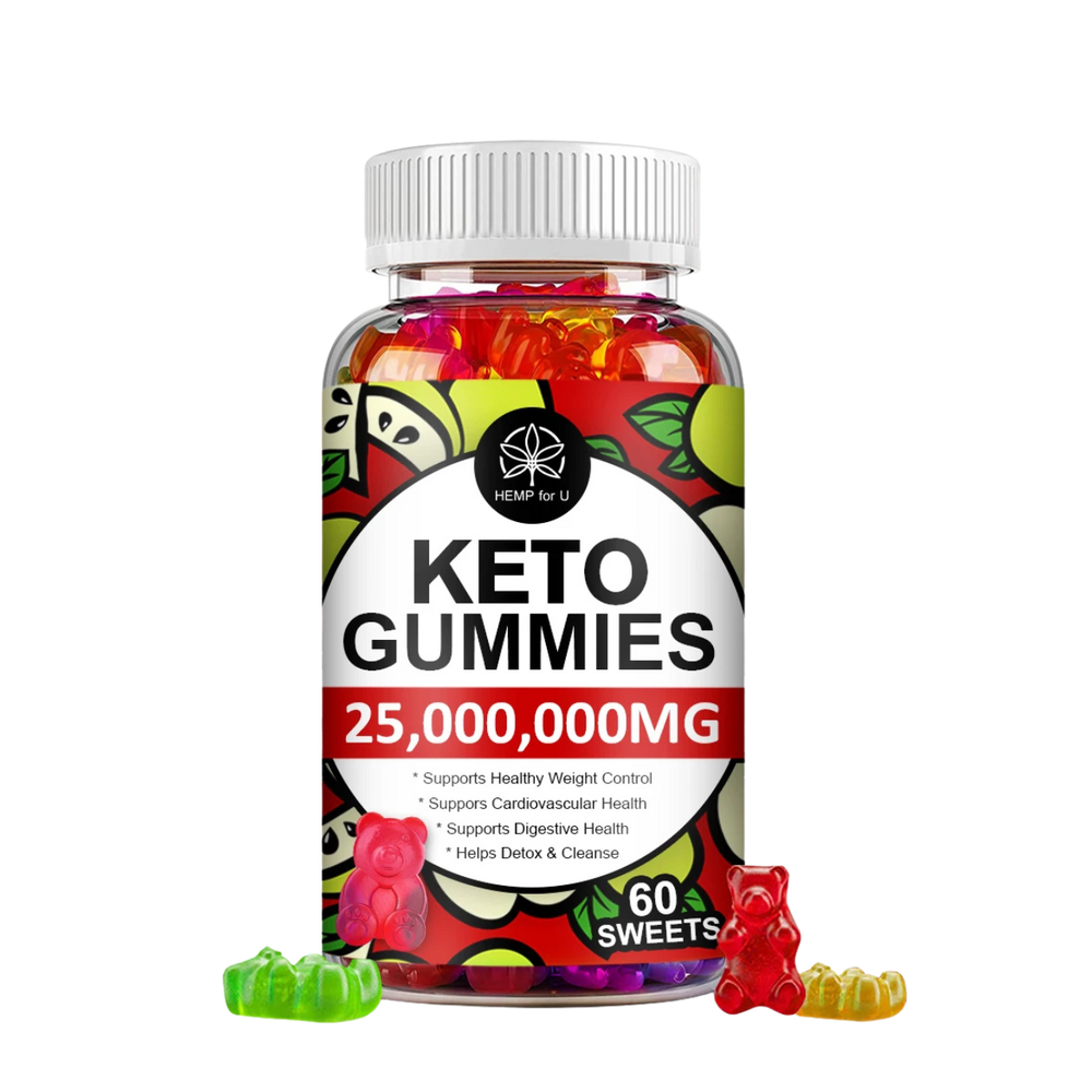 Keto ACV Gummies for Weight Loss | Apple Cider Vinegar + Beet + Pomegranate | Burn Fat, Detox & De-Stress – 60 Gummies | Vegan + USA-Made