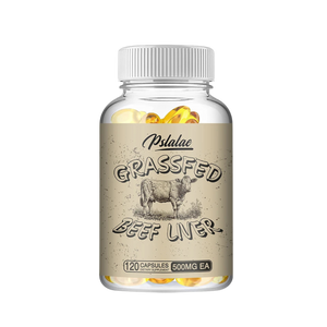 Grass-Fed Beef Liver Capsules | Whole-Food Organ Support for Energy, Digestion & Detox – 120 Capsules | High in B12, Iron, CoQ10 | USA Made