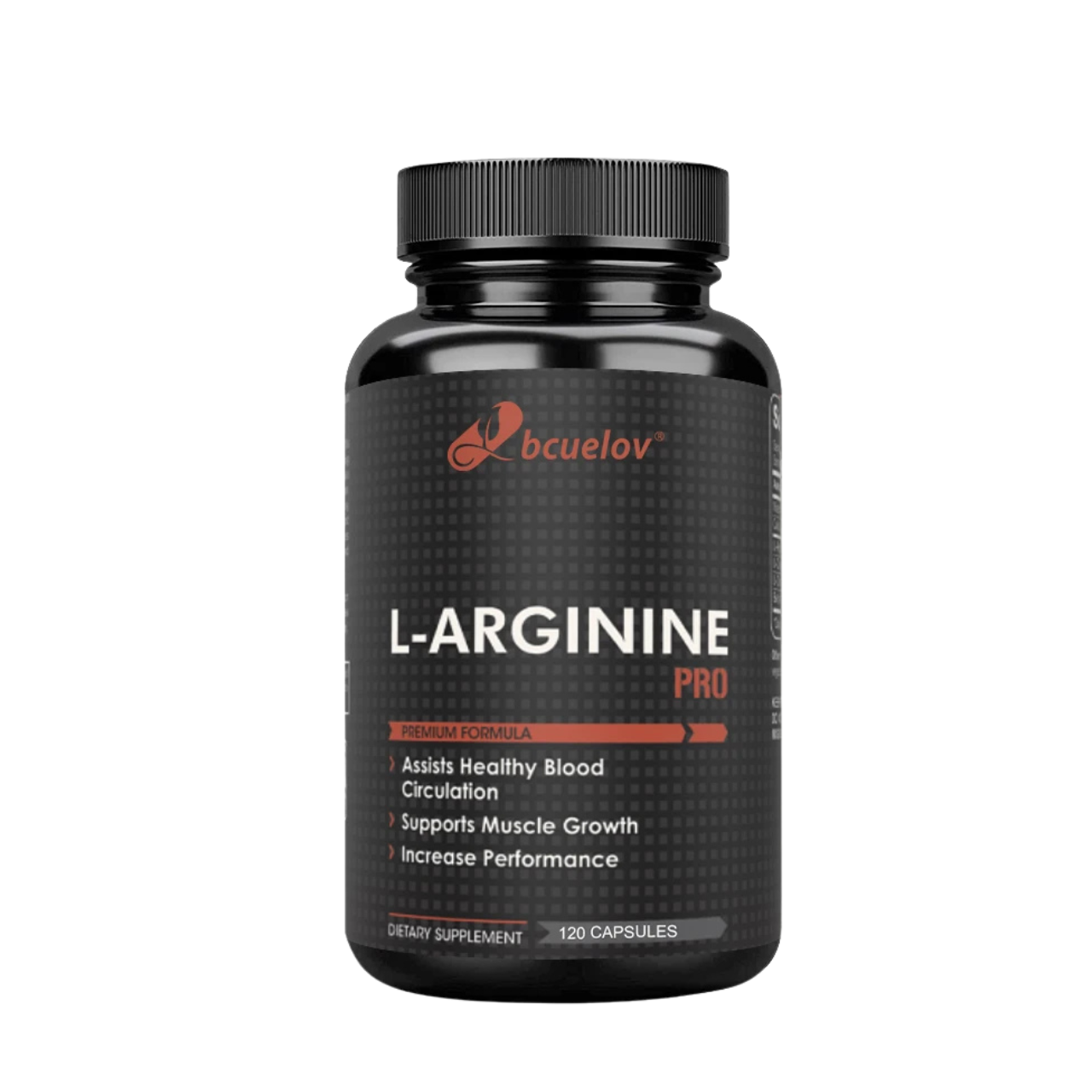 Energy Booster Capsules – Nitric Oxide + L-Citrulline for Strength, Endurance & Muscle Mass – Pre-Workout Support – 120 Capsules