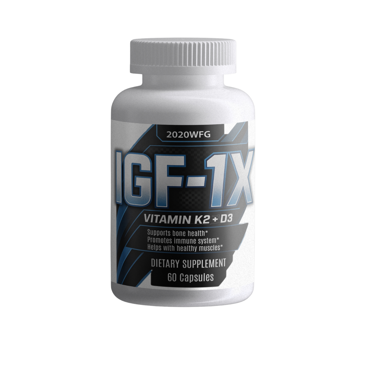 IGF‑1X: Bone-Density Dominator | D3 + K2 Formula for Strength, Immunity & Muscle Integrity