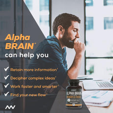 ONNIT Alpha Brain Nootropic Brain Supplement for Men & Women | Memory, Mental Clarity & Cognitive Improvement | Focus Capsules with L-Theanine, Vitamin B6 & Phosphatidylserine (90 Count) - 2020WFG
