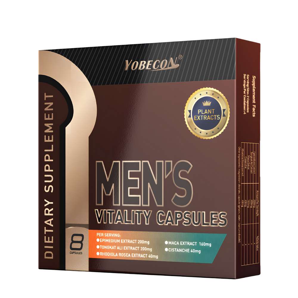 Vigor Max Capsules | 5-in-1 Plant Extract Formula