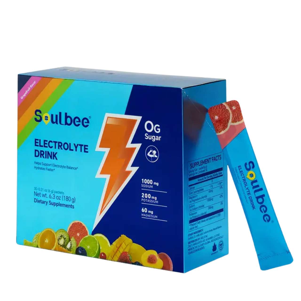 Zero Sugar Electrolyte Hydration Powder | High-Efficiency Sports Drink