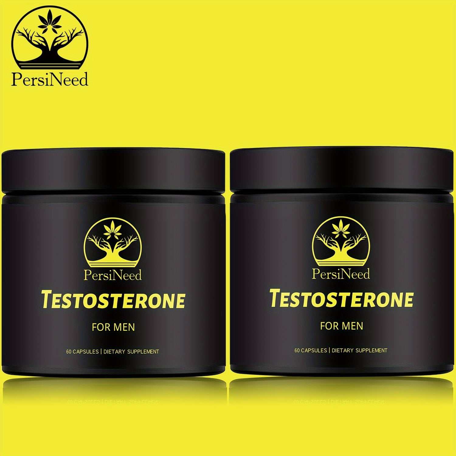 Testosterone Capsules – Tribulus & Rhodiola Complex | 30-Day Bioactive Vitality Fuel for Men