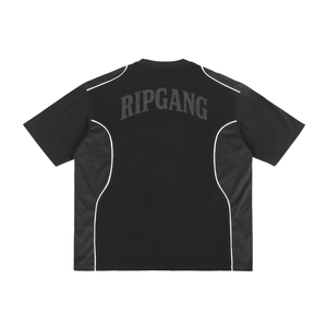 RIPGANG x 2020WFG: Contrast Piped Panel Tee | 240gsm Retro Sport Fit