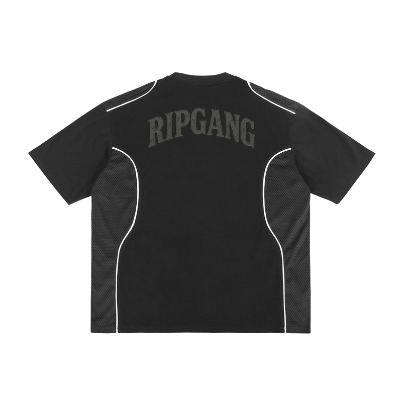 RIPGANG x 2020WFG: Contrast Piped Panel Tee | 240gsm Retro Sport Fit