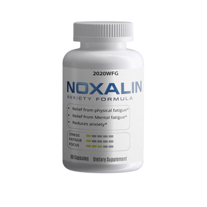 NOXALIN: Stress & Cognitive Support | 60 Capsules – L-Theanine, GABA & B-Complex for Calm Mental Clarity