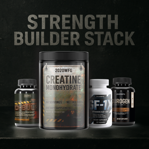 Strength Builder Stack – Powerlifting & Muscle Performance Supplement Cycle