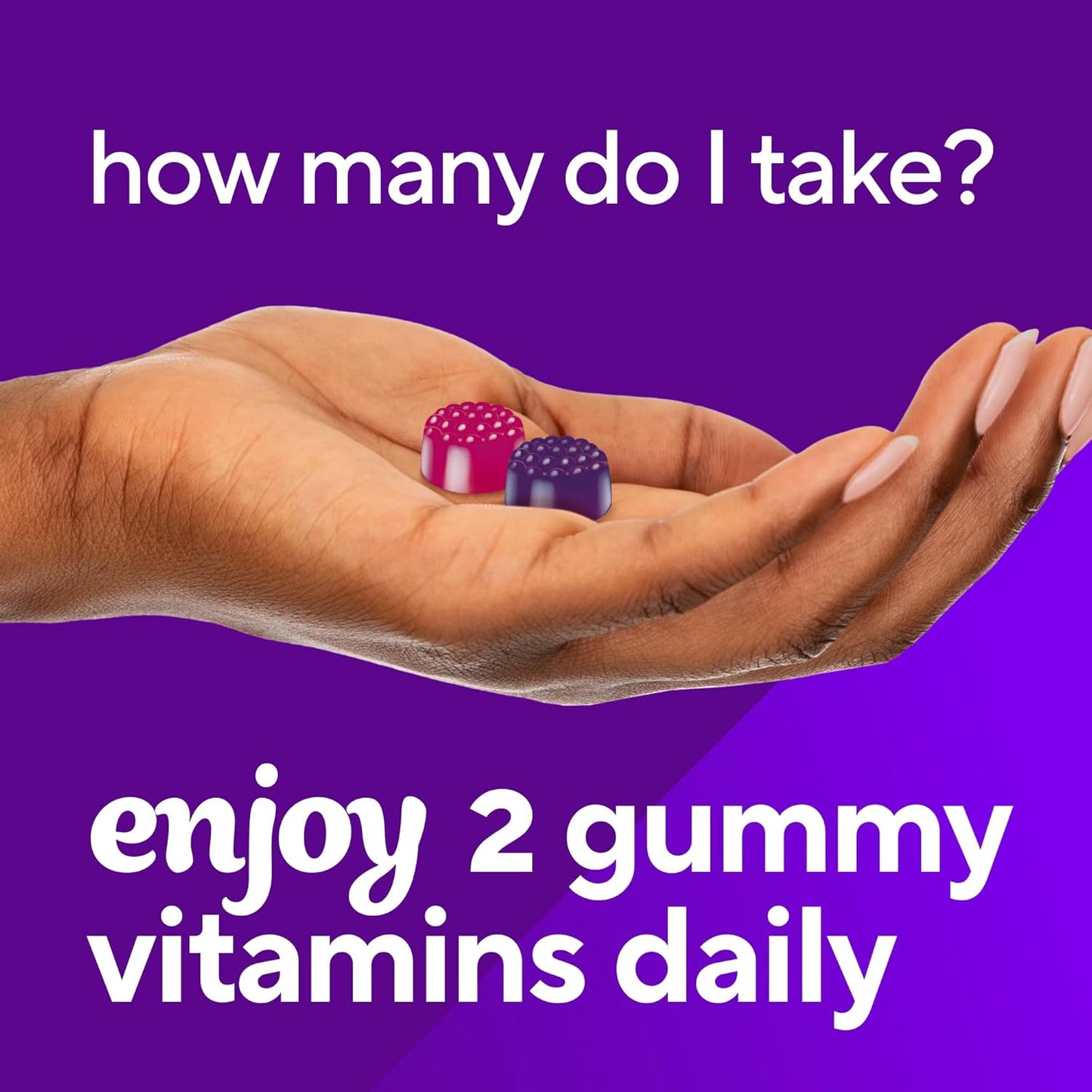 Vitafusion Womens Multivitamin Gummies, Berry Flavored Daily Vitamins for Women With Vitamins A, C, D, E, B-6 and B-12, America’s Number 1 Gummy Vitamin Brand, 75 Days Supply, 150 Count