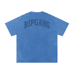 RIPGANG x 2020WFG: Snow Wash Heavyweight Pump Cover | Oversized Streetwear Tee