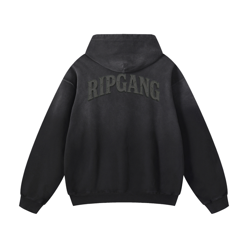 RIPGANG x 2020WFG: Heavyweight Sunfade Hoodie | 400gsm Oversized Vintage Wash