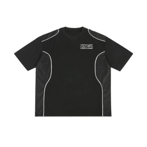 RIPGANG x 2020WFG: Contrast Piped Panel Tee | 240gsm Retro Sport Fit