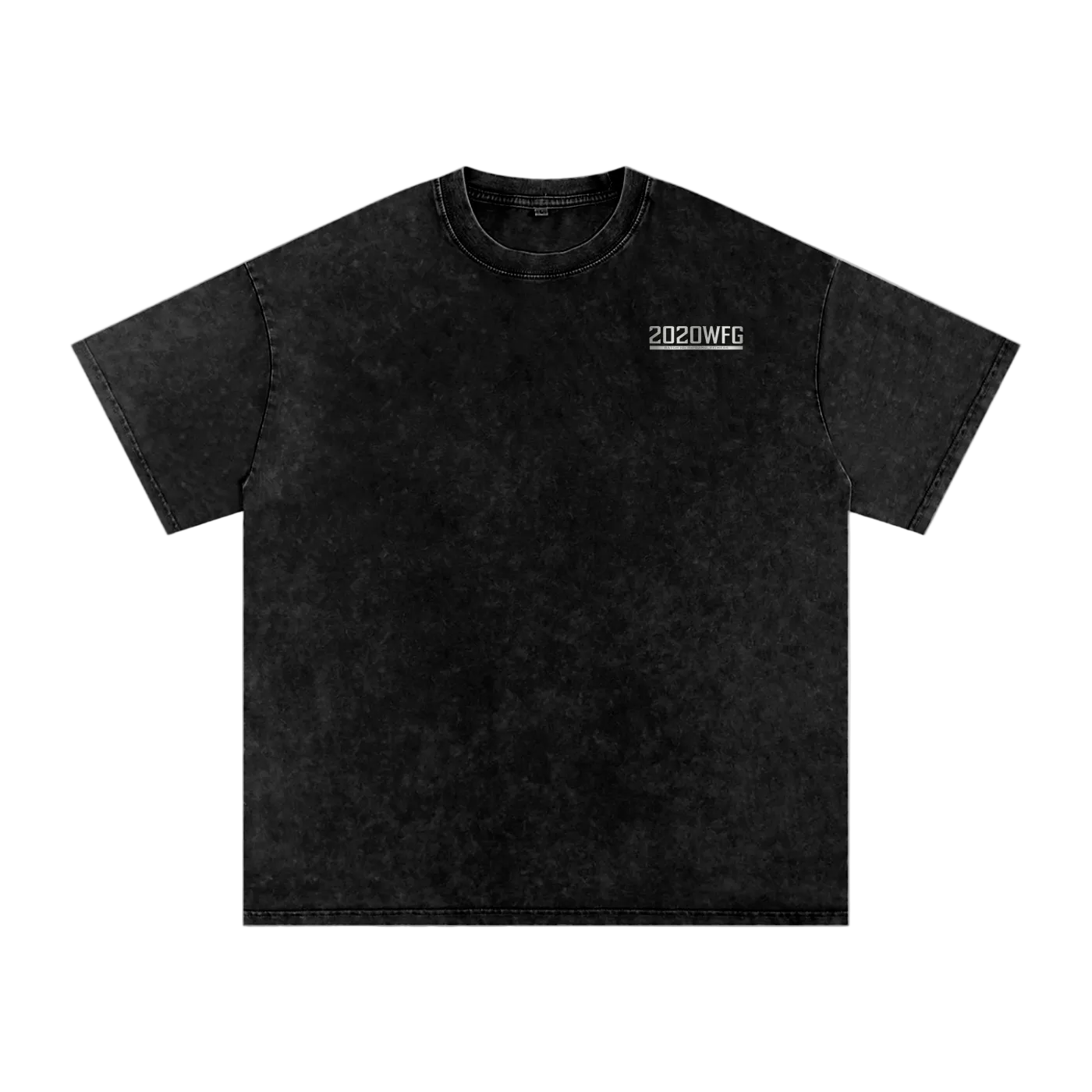 RIPGANG x 2020WFG: Snow Wash Heavyweight Pump Cover | Oversized Streetwear Tee