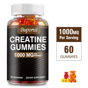 Creatine Monohydrate Gummies – Strength, Focus & Muscle Gains | 60ct