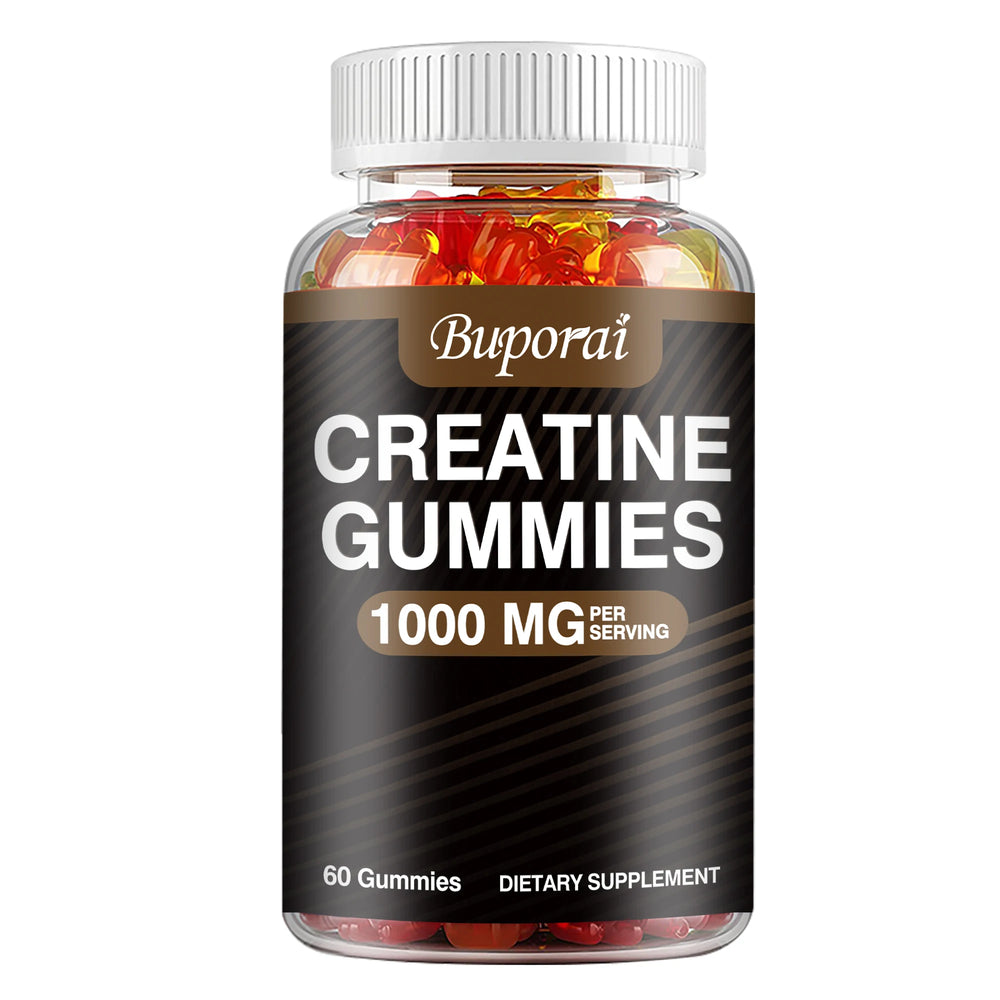 Creatine Monohydrate Gummies – Strength, Focus & Muscle Gains | 60ct