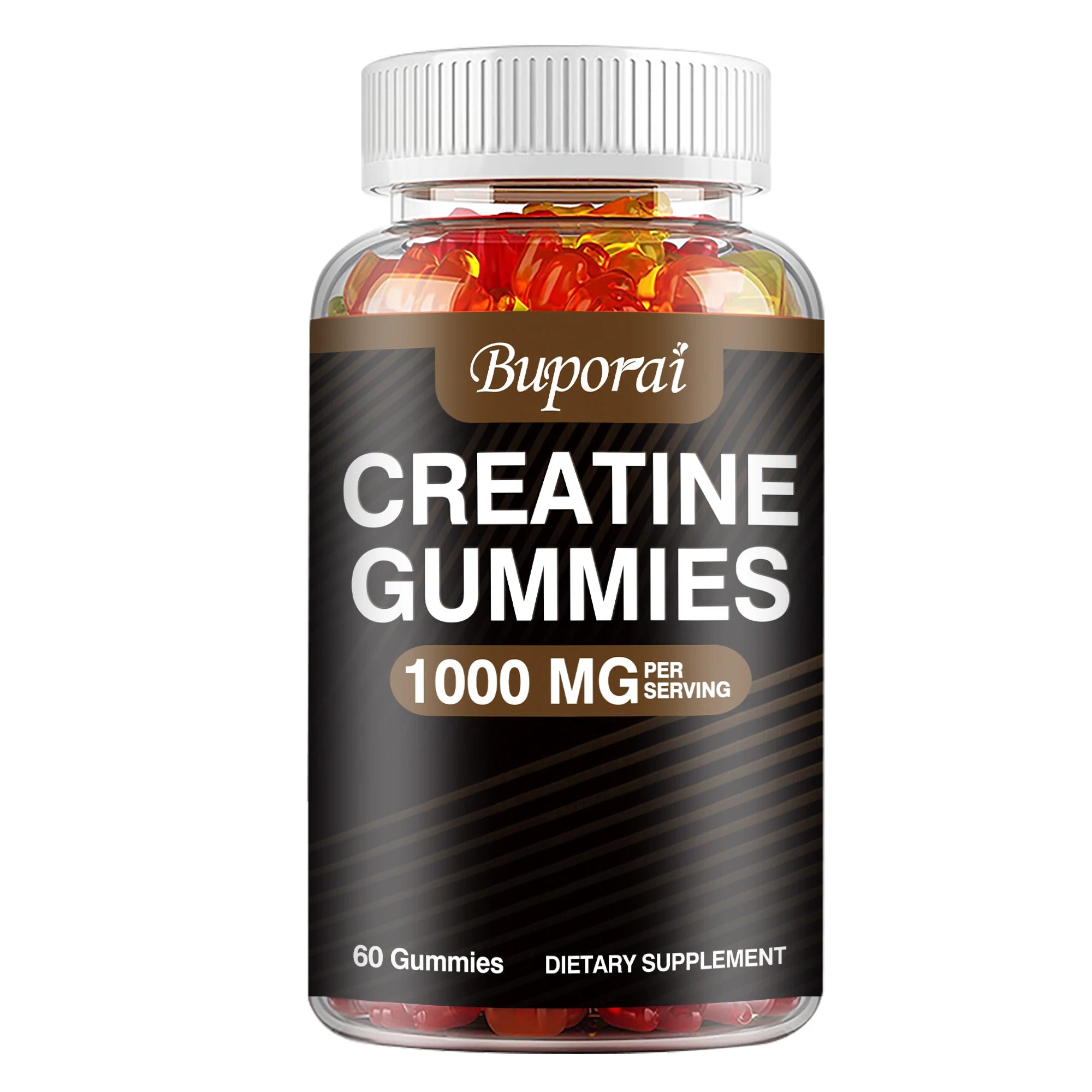 Creatine Monohydrate Gummies – Strength, Focus & Muscle Gains | 60ct