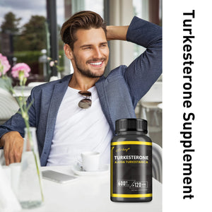 TURKESTERONE XT – Peak Performance Muscle Builder | 120 Capsules