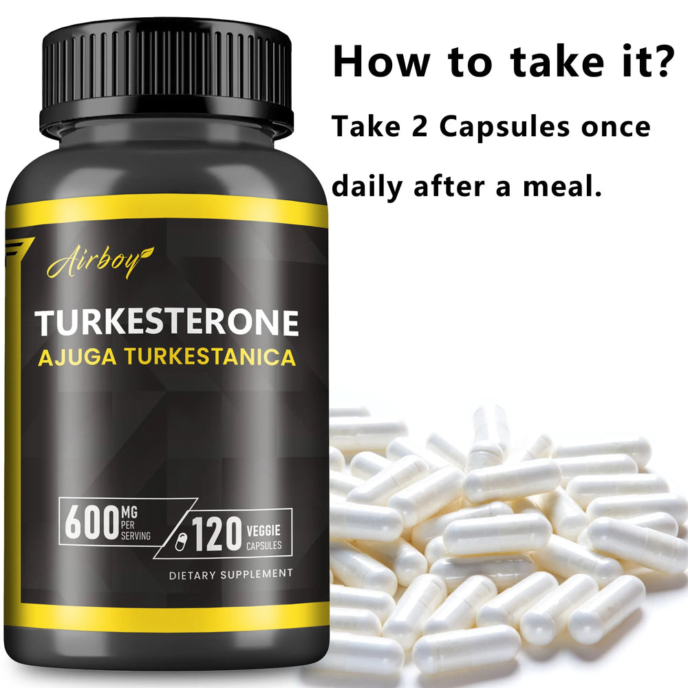 TURKESTERONE XT – Peak Performance Muscle Builder | 120 Capsules