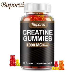 Creatine Monohydrate Gummies – Strength, Focus & Muscle Gains | 60ct