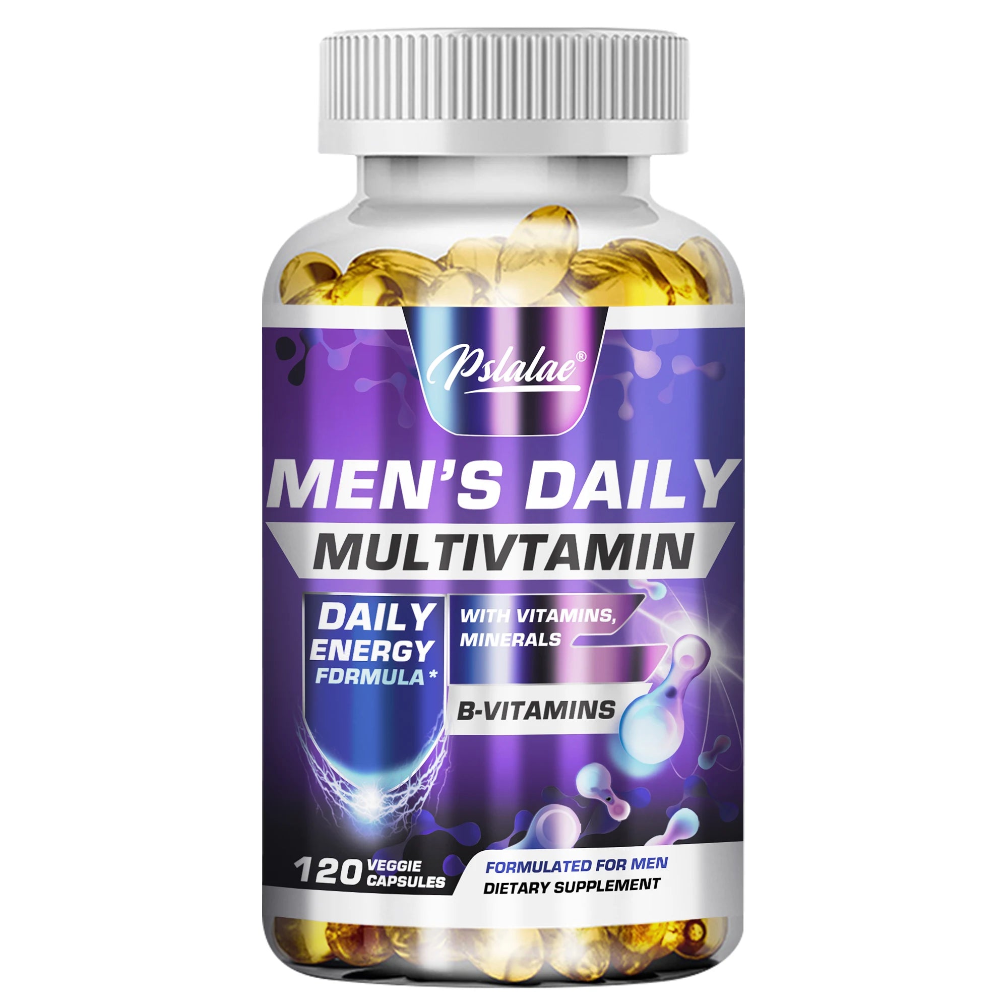 Men’s Ultra Multivitamin Supplement | Boost Brain, Muscle, Energy & Stamina – 120 Capsules