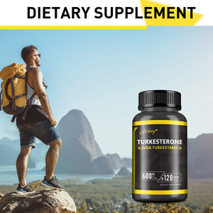 TURKESTERONE XT – Peak Performance Muscle Builder | 120 Capsules