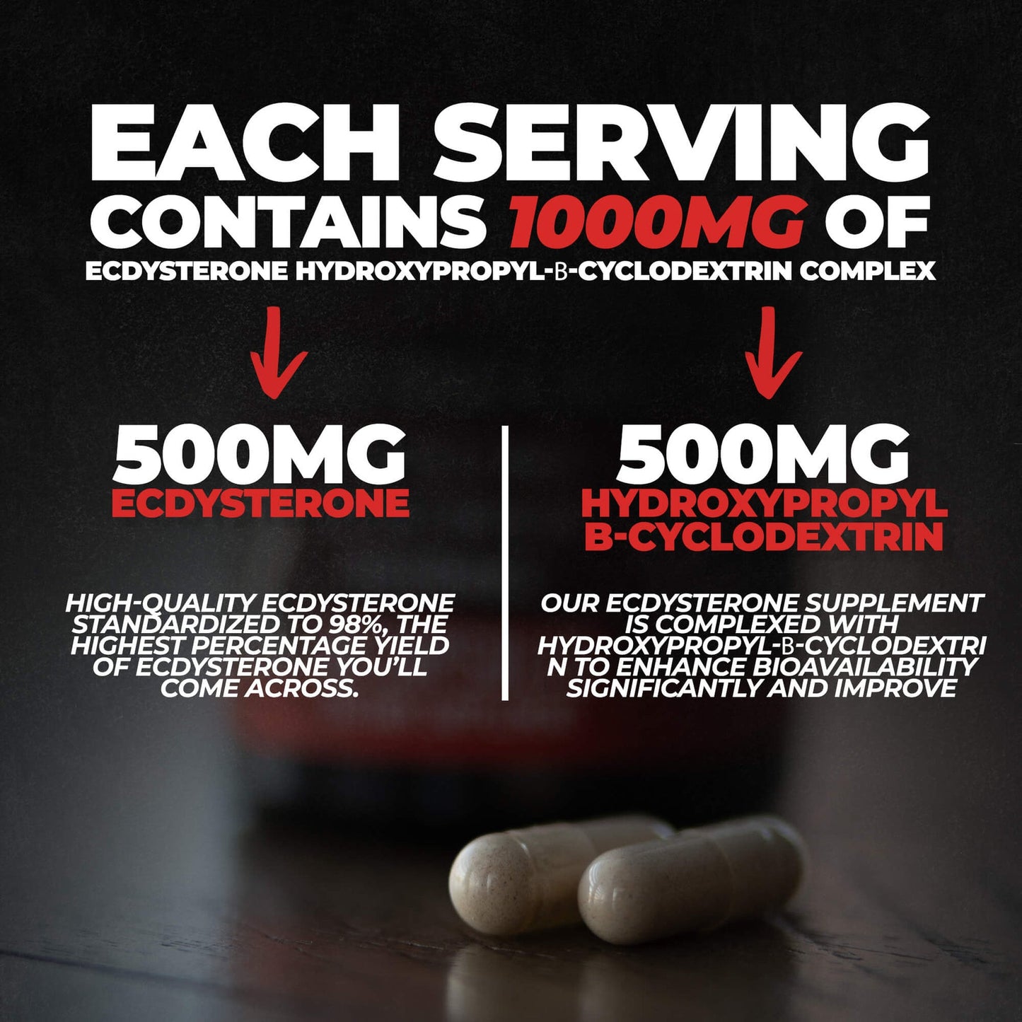 HUGE ECDYSTERONE