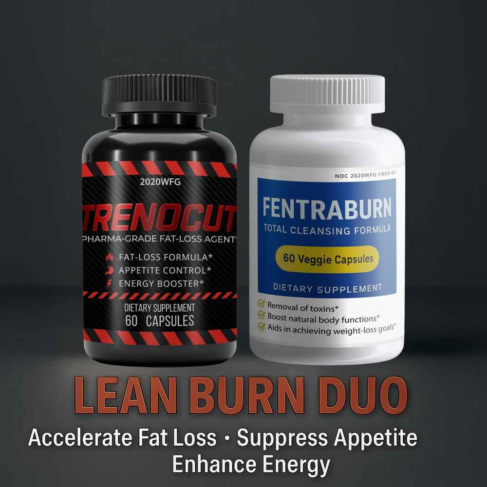 Lean Burn Duo | Fat Burner & Detox Cycle – TRENOCUT + FentraBurn