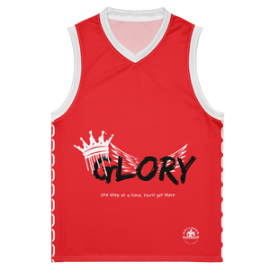 Premium Red basketball jersey