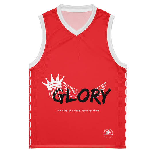 Premium Red basketball jersey