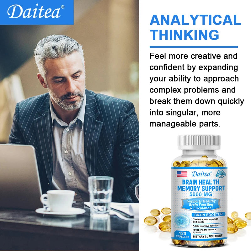 Vitamin B6 Supplement – Brain, Memory & Circulation Support – 120 Capsules