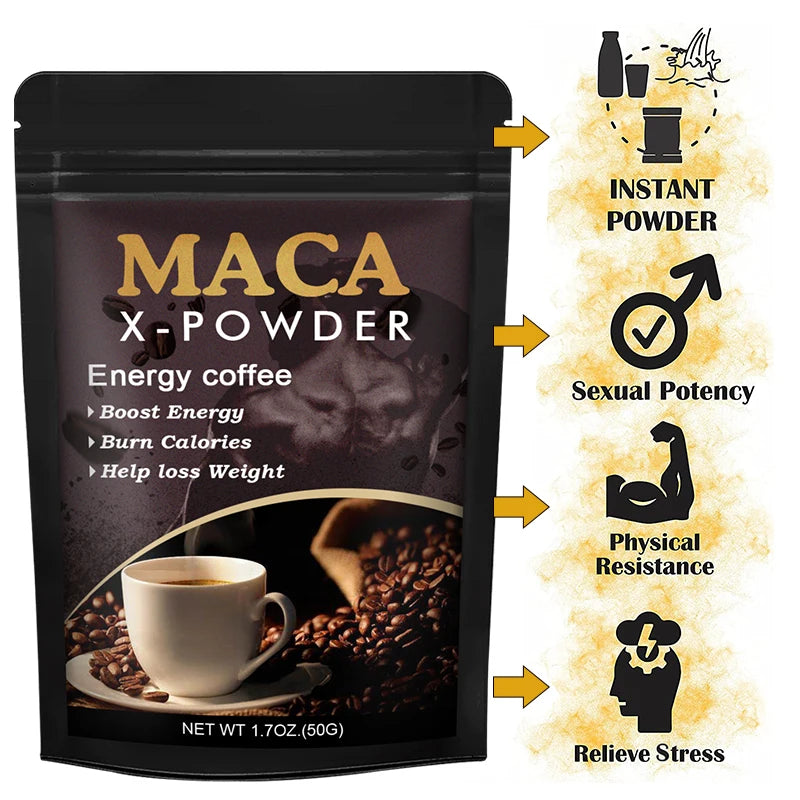 BEWORTHS Maca Root Coffee – Natural Energy, Strength & Vitality | 100g